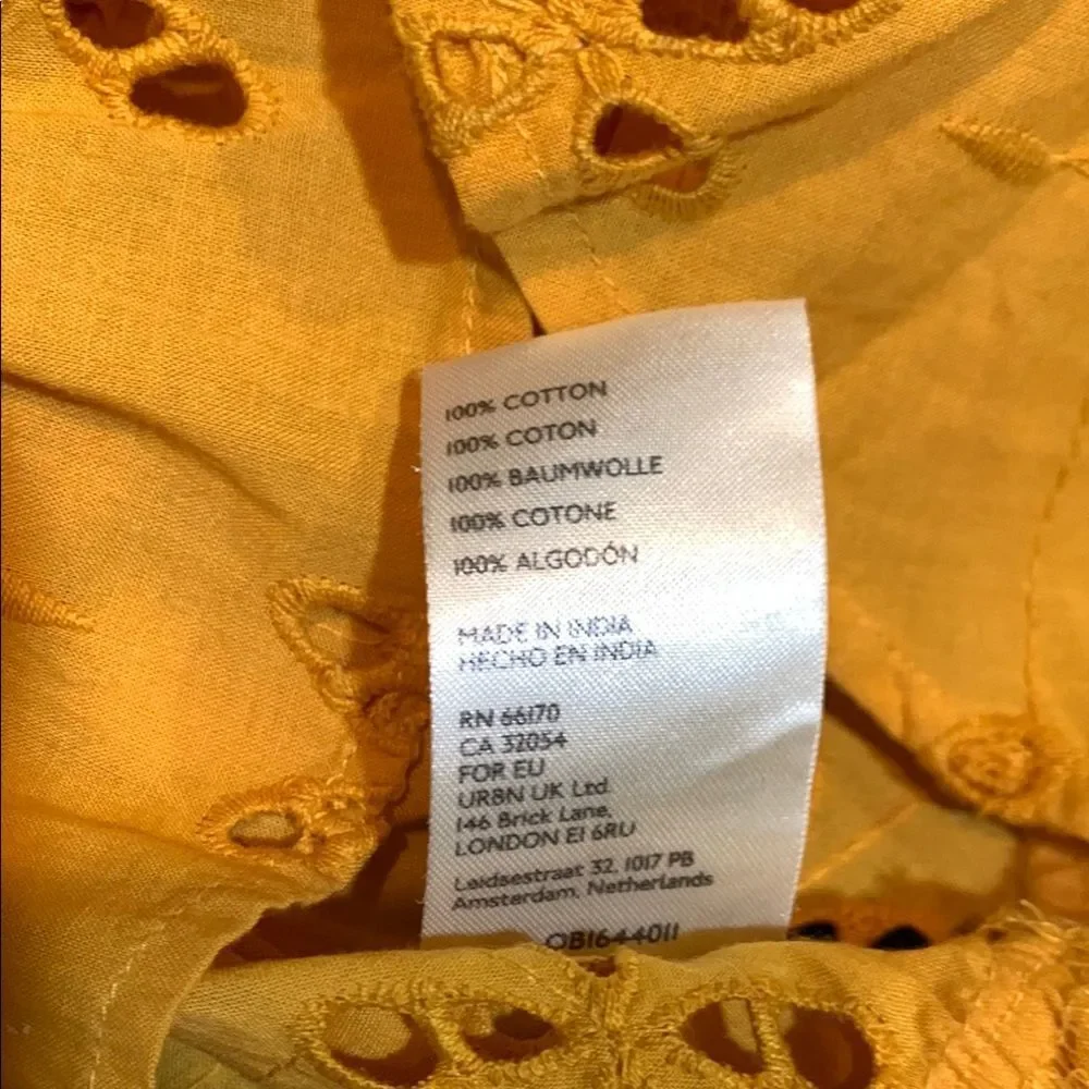 Women’s FREE PEOPLE
GARDENIA TOP Medium Color Golden Girl - Picture 8 of 15